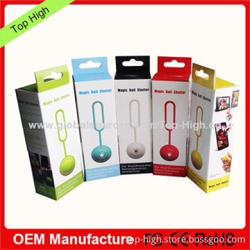 China manufacturer selfie remote with Bluetooth shutter button